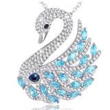 712182016297 Swan Necklace